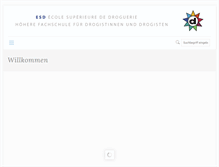 Tablet Screenshot of esd.ch